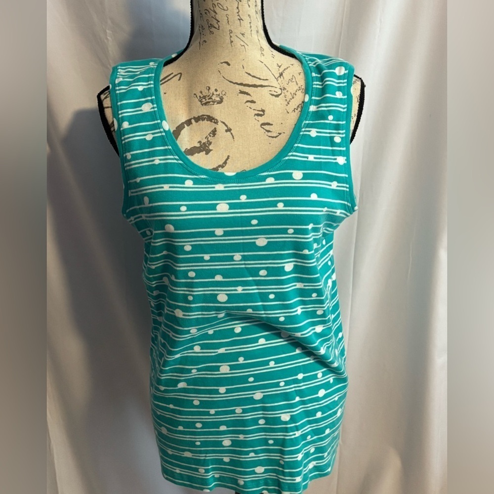 Chicos Teal tank